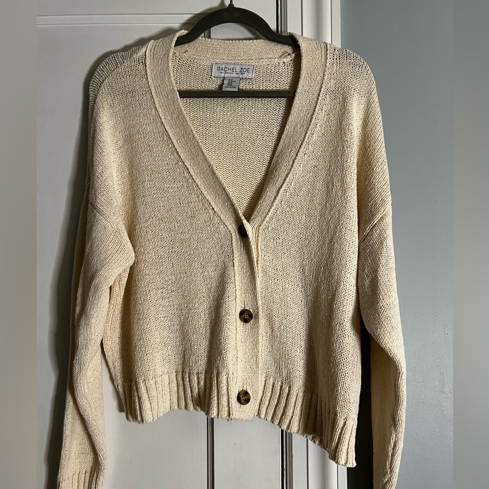 Rachel Zoe cardigan in cream